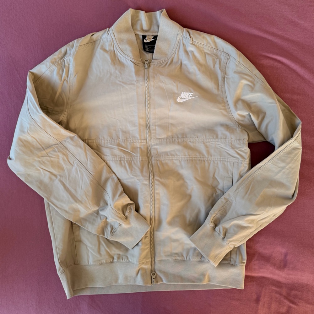 Men’s Nike Zip Up Lightweight Bomber Jacket